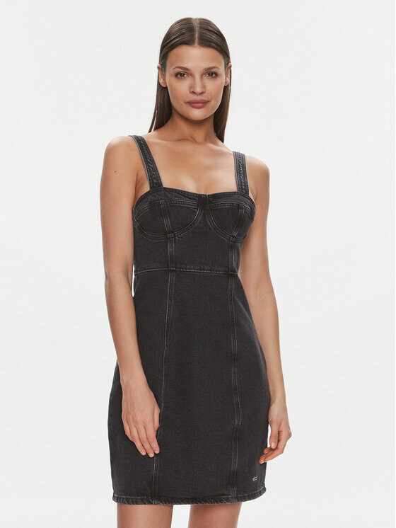 Джинсовое платье узкого кроя Tommy Jeans, черный
Джинсовое платье узкого кроя Tommy Jeans, черный