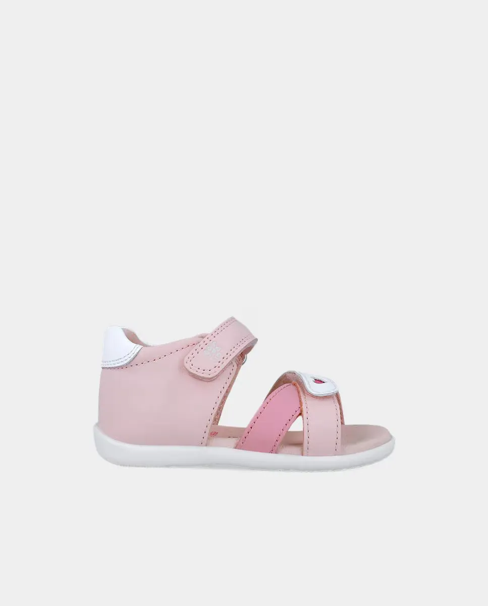 Кожаные босоножки для малышей с двойной клейкой застежкой Garvalín, цвет Rosa
Кожаные босоножки для малышей с двойной клейкой застежкой Garvalín, цвет Rosa