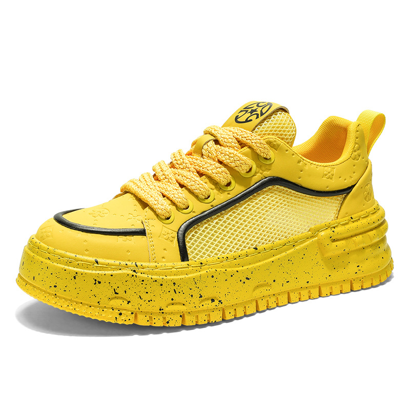 TAFN Низкие мужские кроссовки для скейтбординга, желтые
TAFN Низкие мужские кроссовки для скейтбординга, желтые