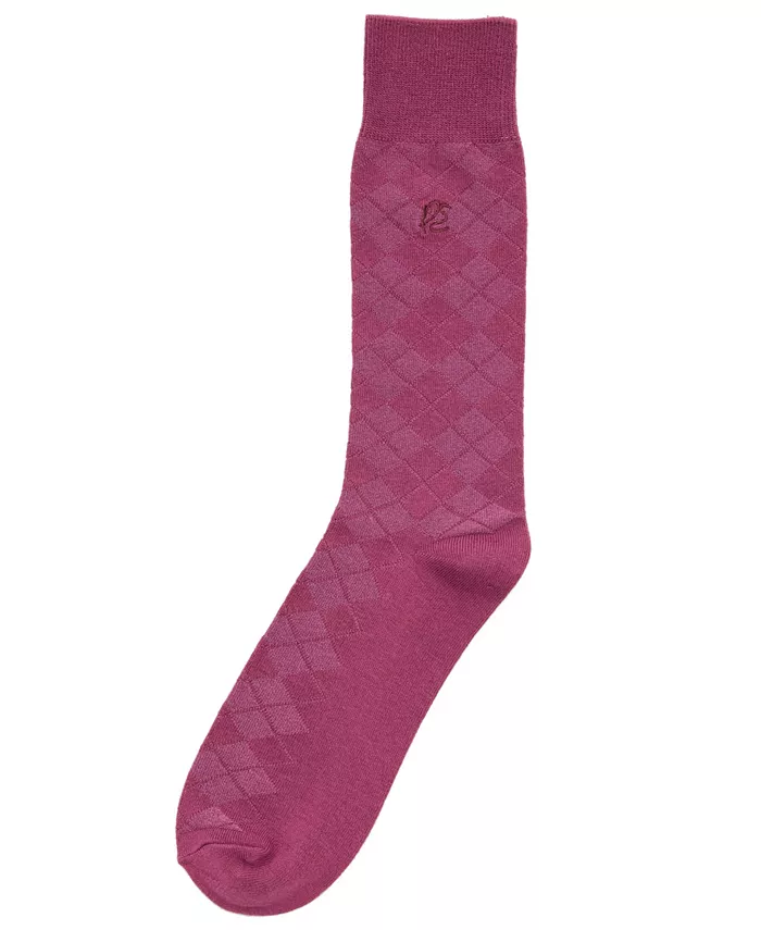 Мужские носки с узором "алмазная строчка" Perry Ellis Portfolio, фиолетовый
Мужские носки с узором "алмазная строчка" Perry Ellis Portfolio, фиолетовый