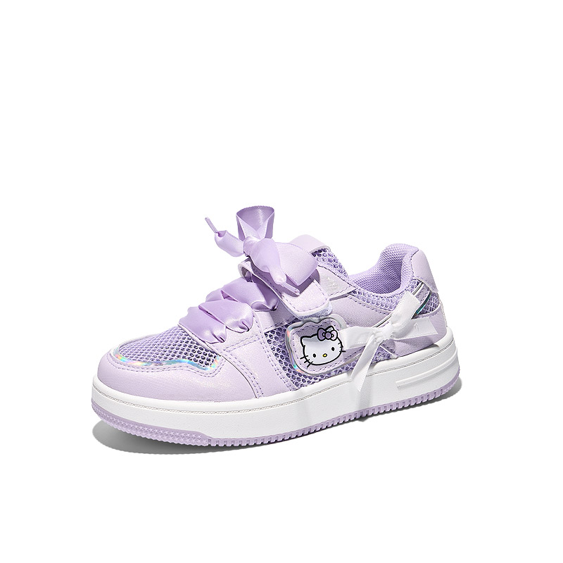 Низкие детские кроссовки для скейтбординга Hello Kitty, фиолетовый
Низкие детские кроссовки для скейтбординга Hello Kitty, фиолетовый