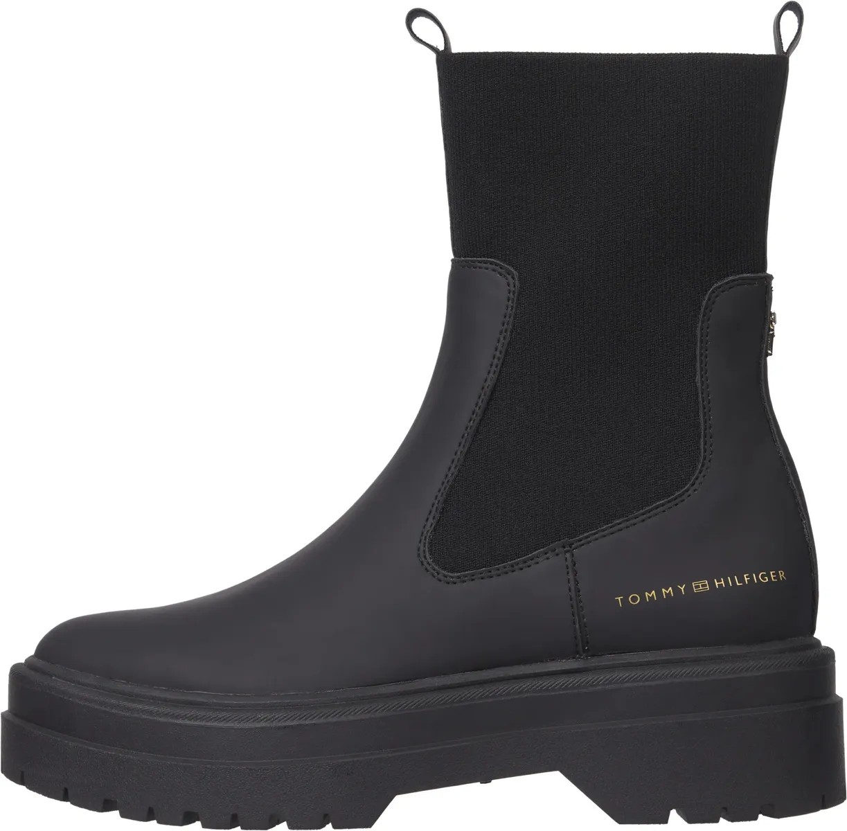 Ботинки-слипоны Tommy Hilfiger "FEMININE SEASONAL UTILITY BOOT" с широкой эластичной вставкой на голенище, черный
Ботинки-слипоны Tommy Hilfiger "FEMININE SEASONAL UTILITY BOOT" с широкой эластичной вставкой на голенище, черный