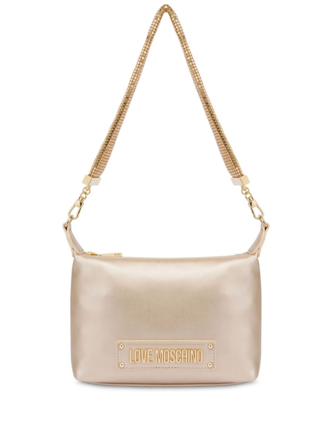 Сумка на плечо с логотипом Love Moschino, золотой 
Сумка на плечо с логотипом Love Moschino, золотой