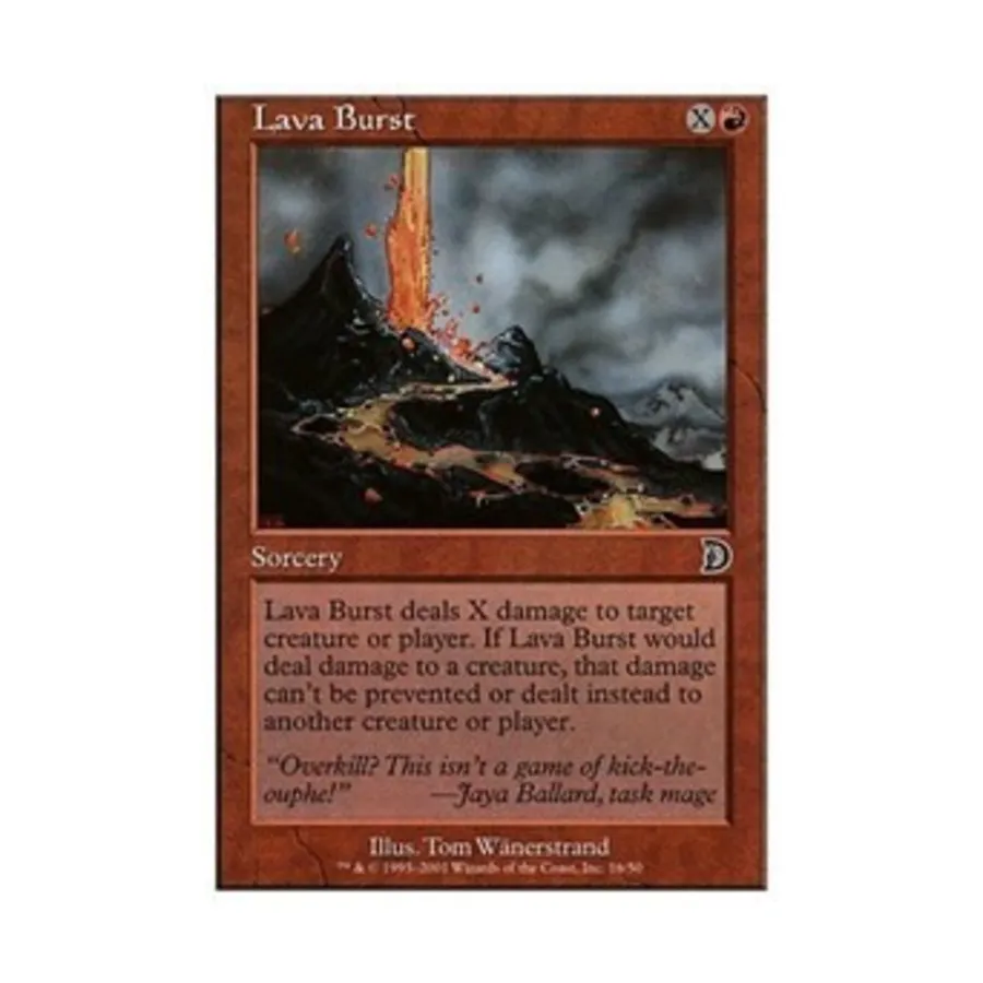 CCG Выброс лавы (С), MTG - Deckmasters
CCG Выброс лавы (С), MTG - Deckmasters