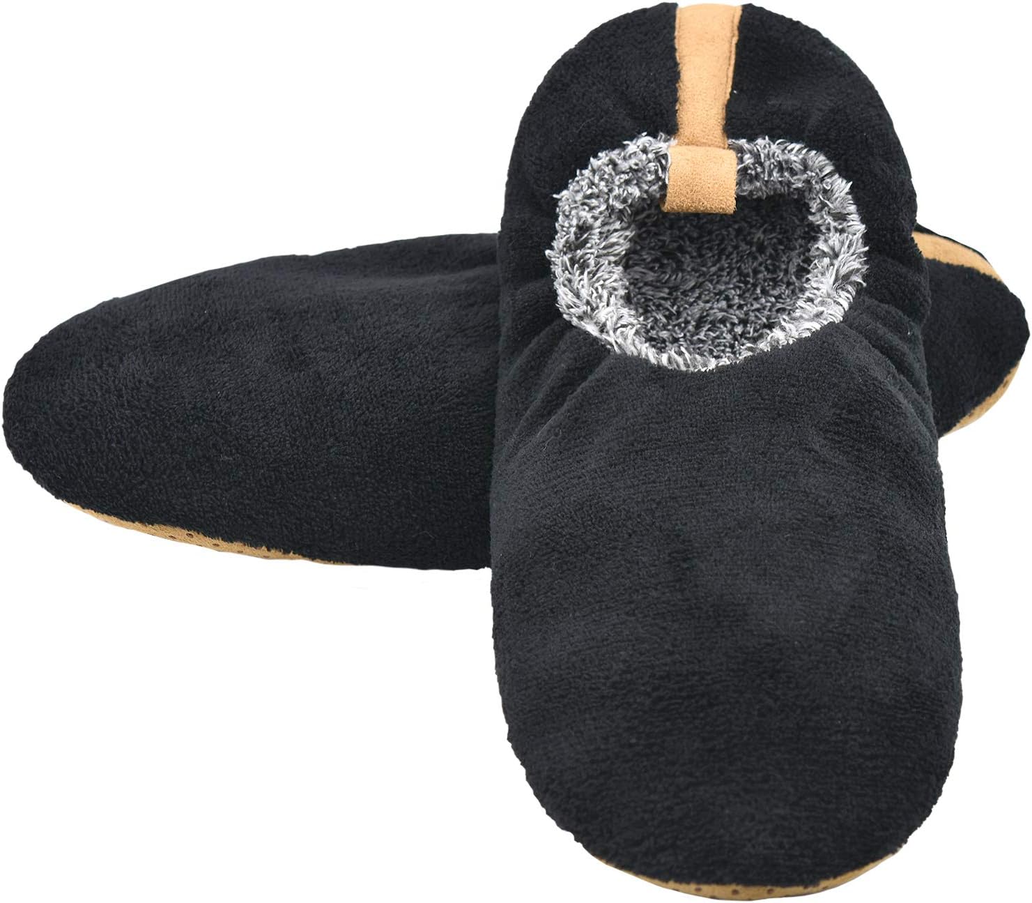 Мужские носки-тапочки DICUIRD с нескользящей подошвой, теплые домашние носки с захватами для мужчин, пушистые вязаные тапочки, белый
Мужские носки-тапочки DICUIRD с нескользящей подошвой, теплые домашние носки с захватами для мужчин, пушистые вязаные тапочки, белый