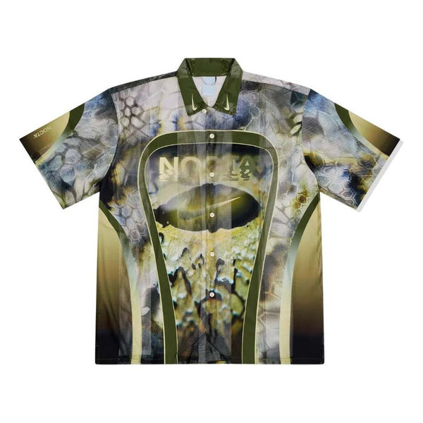 Рубашка x nocta opal button-down short sleeve shirt 'pilgrim oil green' Nike, зеленый
Рубашка x nocta opal button-down short sleeve shirt 'pilgrim oil green' Nike, зеленый