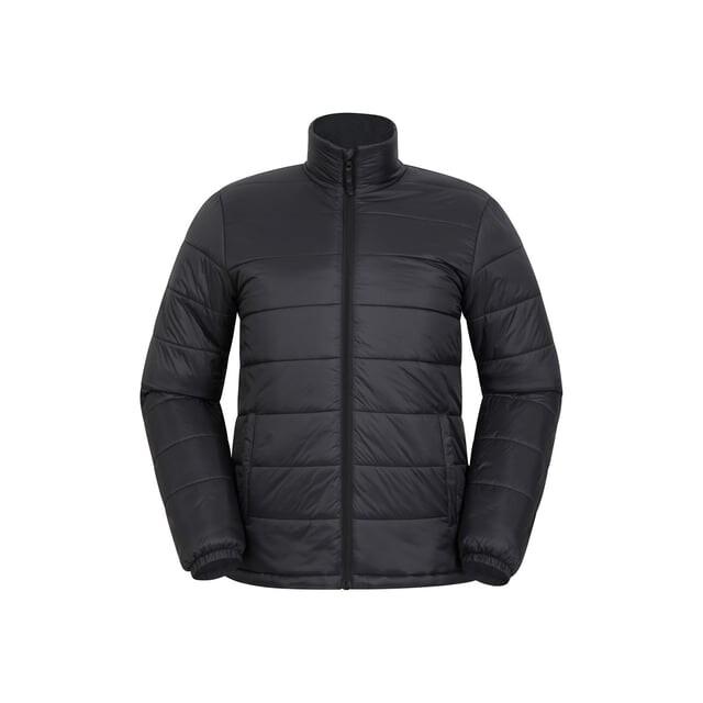 Легкая мужская куртка-пуховик Essentials Mountain Warehouse, черный
Легкая мужская куртка-пуховик Essentials Mountain Warehouse, черный