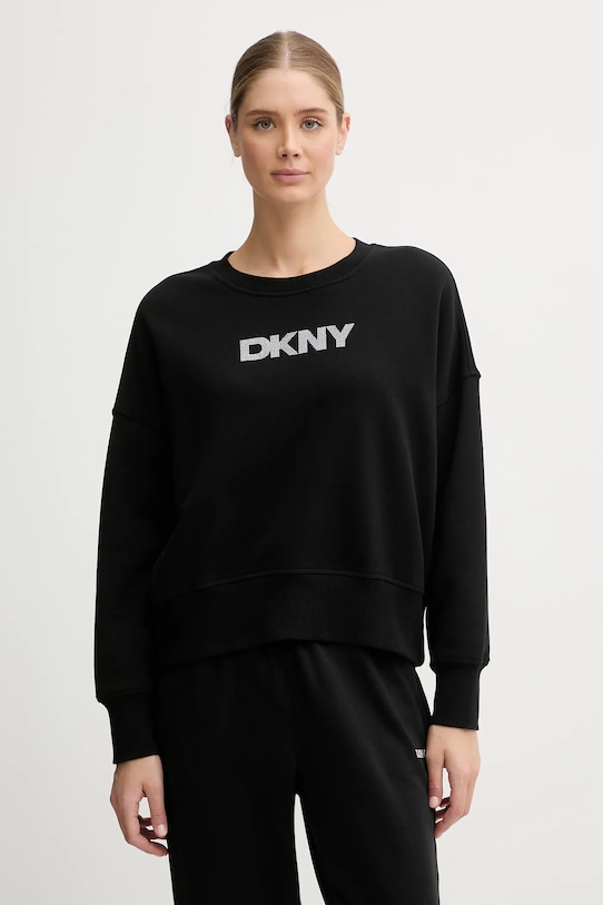Хлопковая толстовка LOGO TERRY Dkny, черный
Хлопковая толстовка LOGO TERRY Dkny, черный