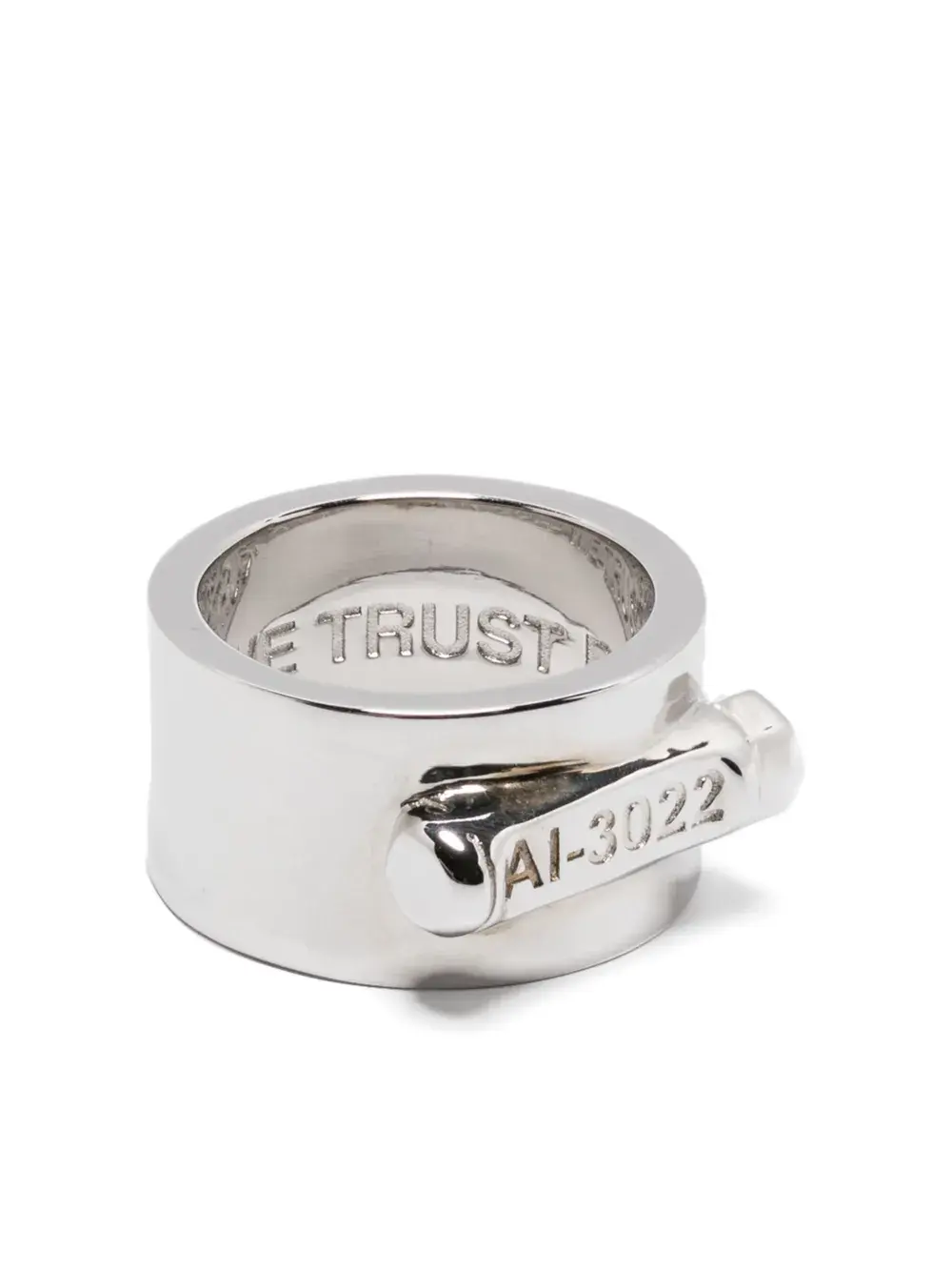 Кольцо Piston IN GOLD WE TRUST PARIS, серебряный
Кольцо Piston IN GOLD WE TRUST PARIS, серебряный
