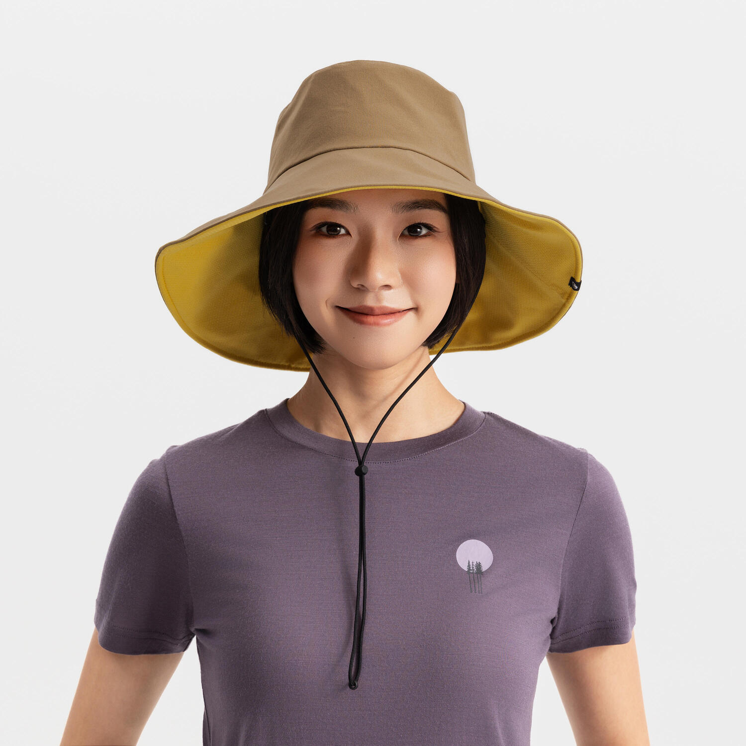 Женская походная кепка от солнца Quechua TRAVEL 500 жёлтая 
Женская походная кепка от солнца Quechua TRAVEL 500 жёлтая