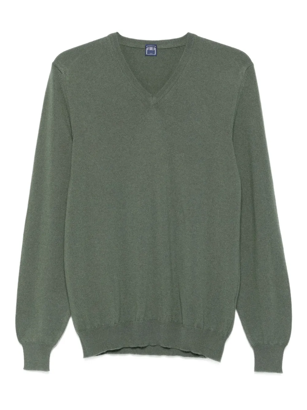 Свитер с V-образным вырезом Fedeli, зеленый
Свитер с V-образным вырезом Fedeli, зеленый