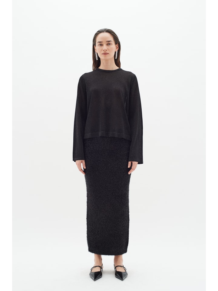 InWear Свитер с длинным рукавом THANIIW повседневного кроя, черный
InWear Свитер с длинным рукавом THANIIW повседневного кроя, черный