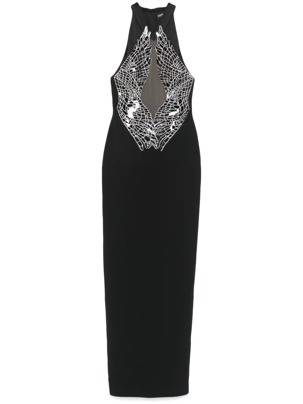 Платье Double-Wings David Koma, черный
Платье Double-Wings David Koma, черный