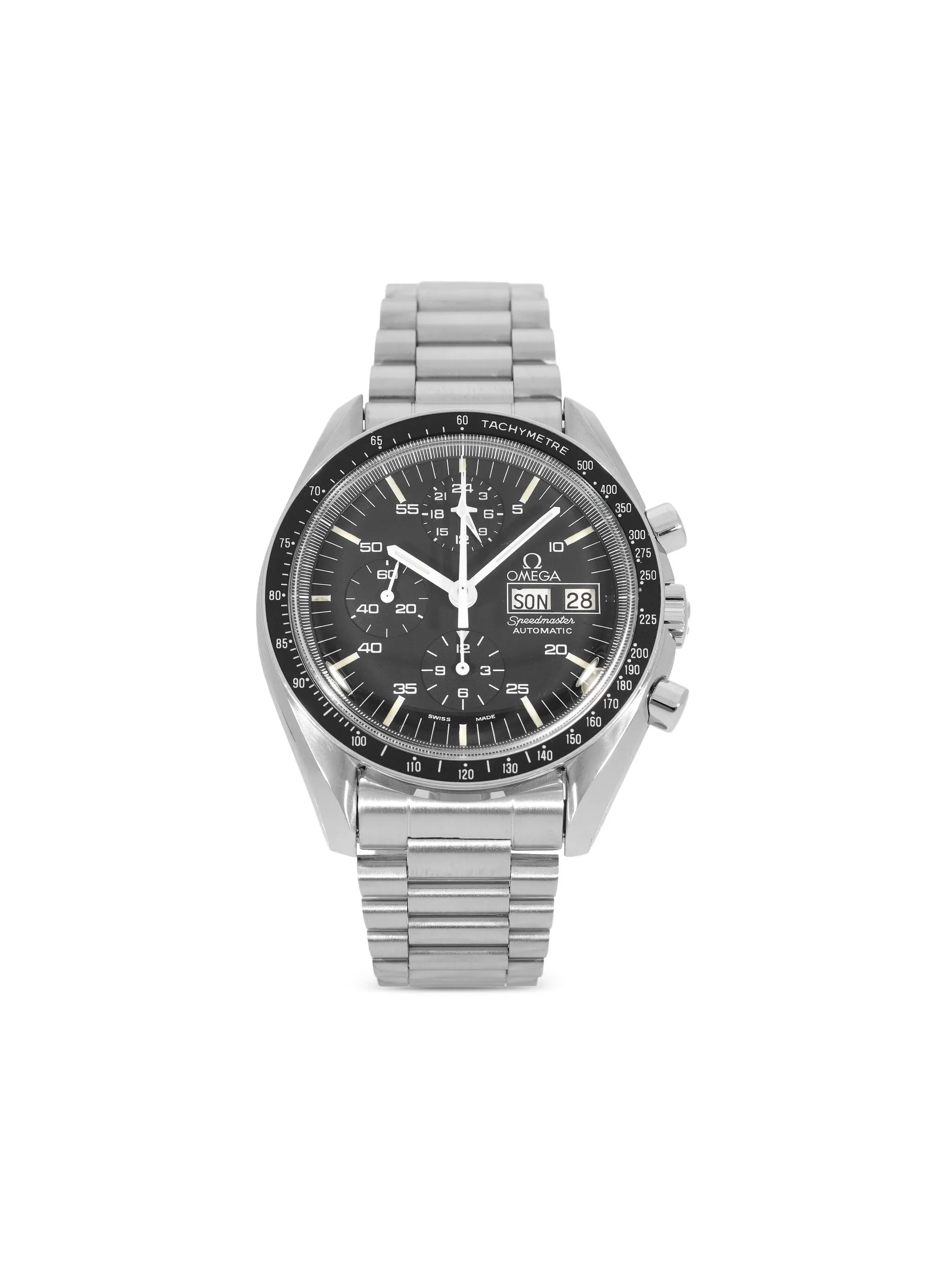 Наручные часы Speedmaster 42 мм Omega, черный
Наручные часы Speedmaster 42 мм Omega, черный