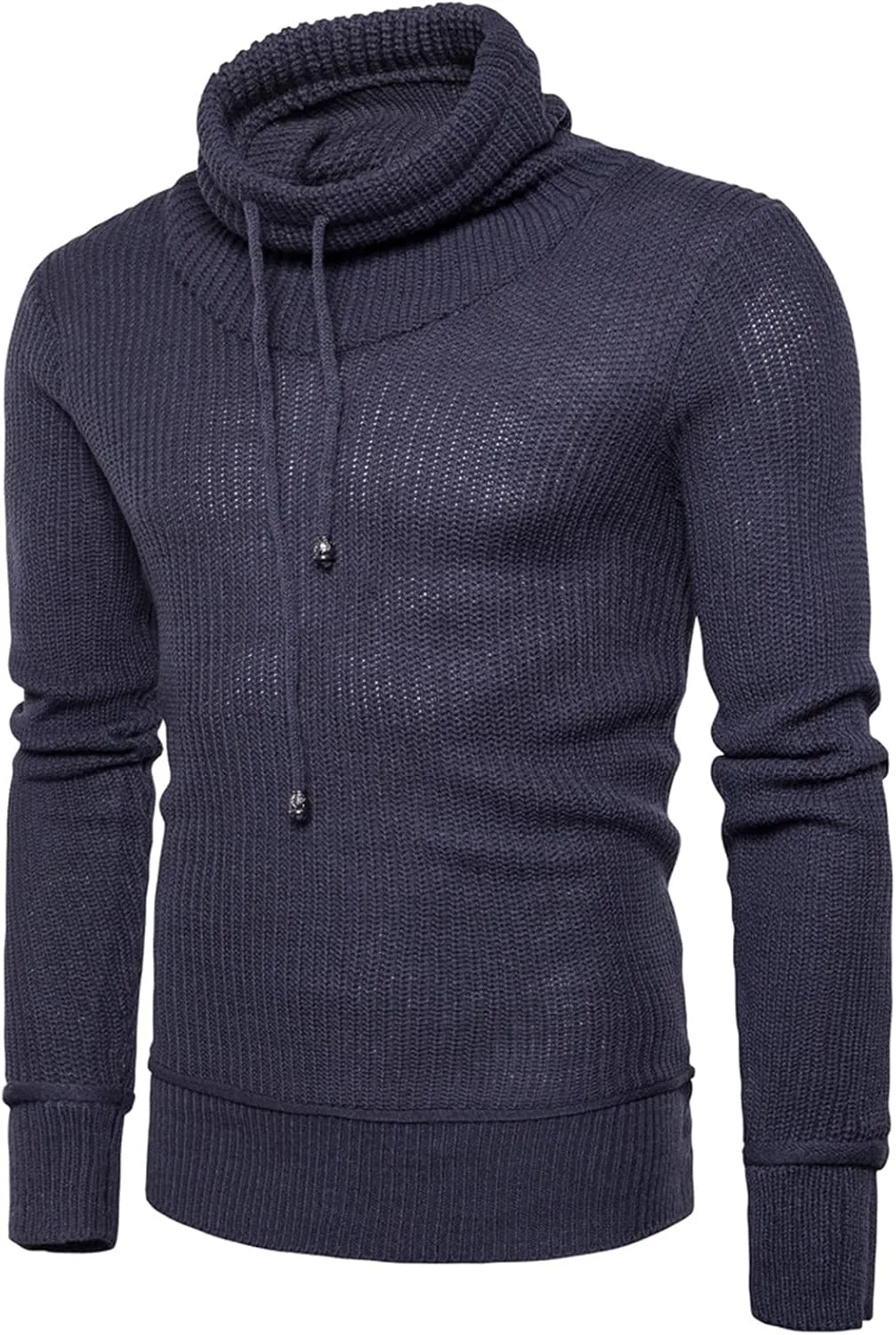 Мужской свитер с длинным рукавом и воротником-хомутом tuduoms
Мужской свитер с длинным рукавом и воротником-хомутом tuduoms