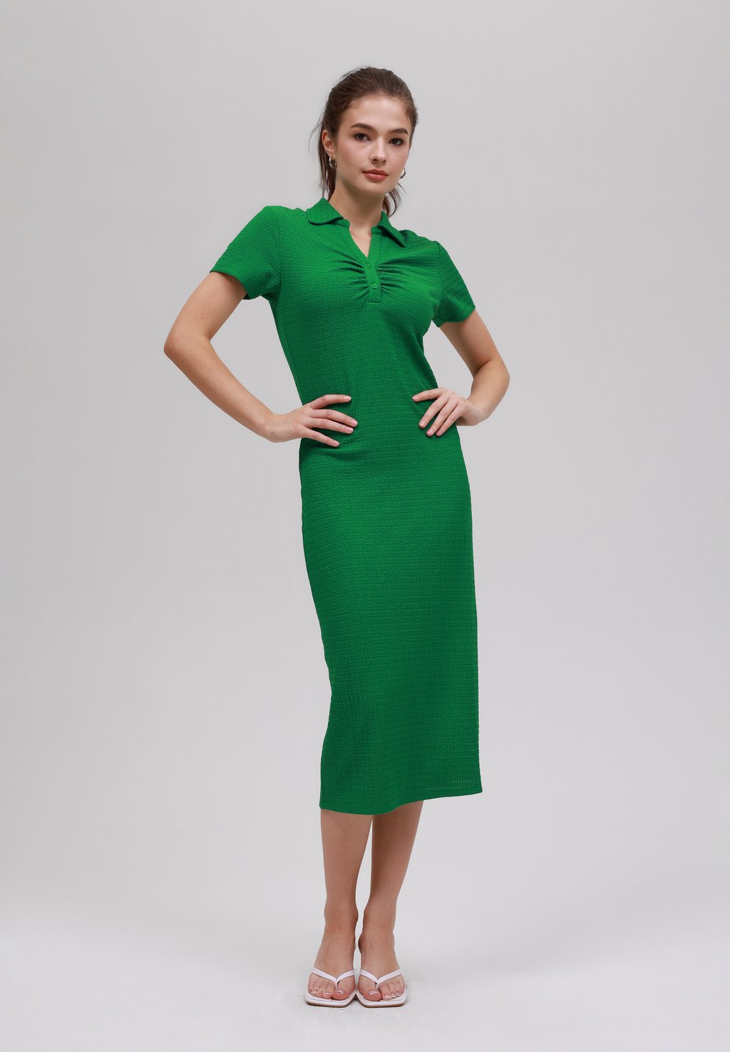 Платье из джерси Even&Odd, темно-зеленый
Платье из джерси Even&Odd, темно-зеленый