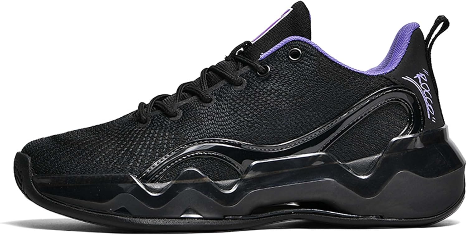 Мужские спортивные кроссовки с противоскользящей подошвой, легкие и дышащие баскетбольные кроссовки Generic, черный
Мужские спортивные кроссовки с противоскользящей подошвой, легкие и дышащие баскетбольные кроссовки Generic, черный