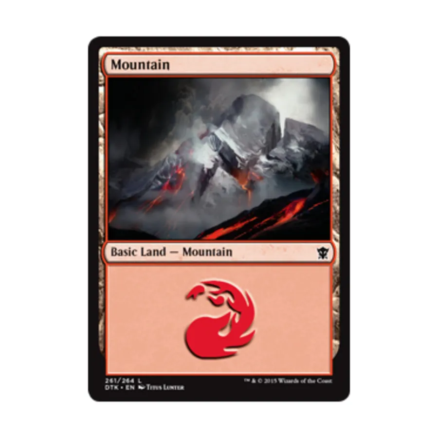 CCG Гора #261 (С), MTG - Dragons of Tarkir
CCG Гора #261 (С), MTG - Dragons of Tarkir