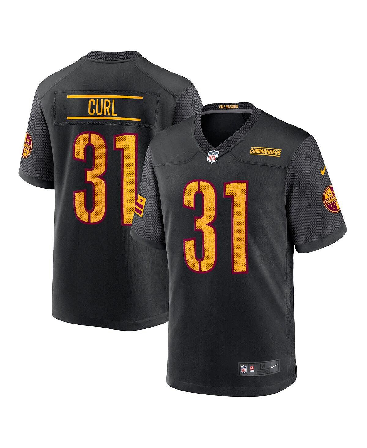 Мужская футболка Kamren Curl Black Washington Commanders Alternate Game Player Nike
Мужская футболка Kamren Curl Black Washington Commanders Alternate Game Player Nike