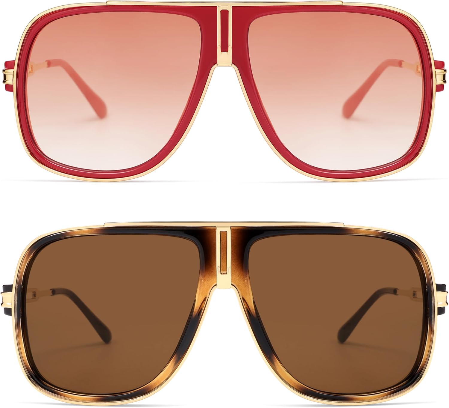 Ретро-солнцезащитные очки-авиаторы для женщин и мужчин, большие, квадратные, в стиле 70-х и 90-х годов, женские и мужские солнцезащитные очки AP3683 Appassal, P4 Red Golden/Gradient Red+tortoise/Brown
Ретро-солнцезащитные очки-авиаторы для женщин и мужчин, большие, квадратные, в стиле 70-х и 90-х годов, женские и мужские солнцезащитные очки AP3683 Appassal, P4 Red Golden/Gradient Red+tortoise/Brown