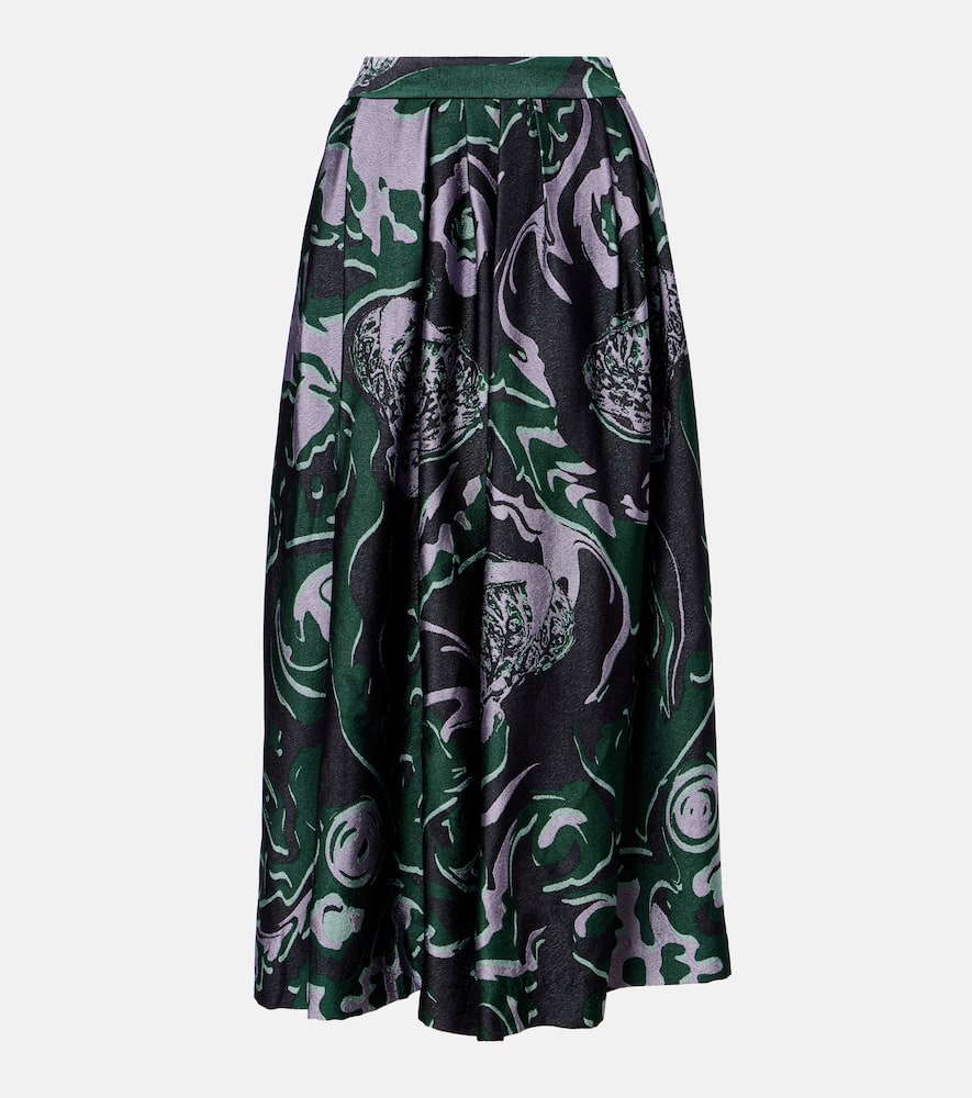 Печатная миди-юбка Dries Van Noten, Dark Green
Печатная миди-юбка Dries Van Noten, Dark Green