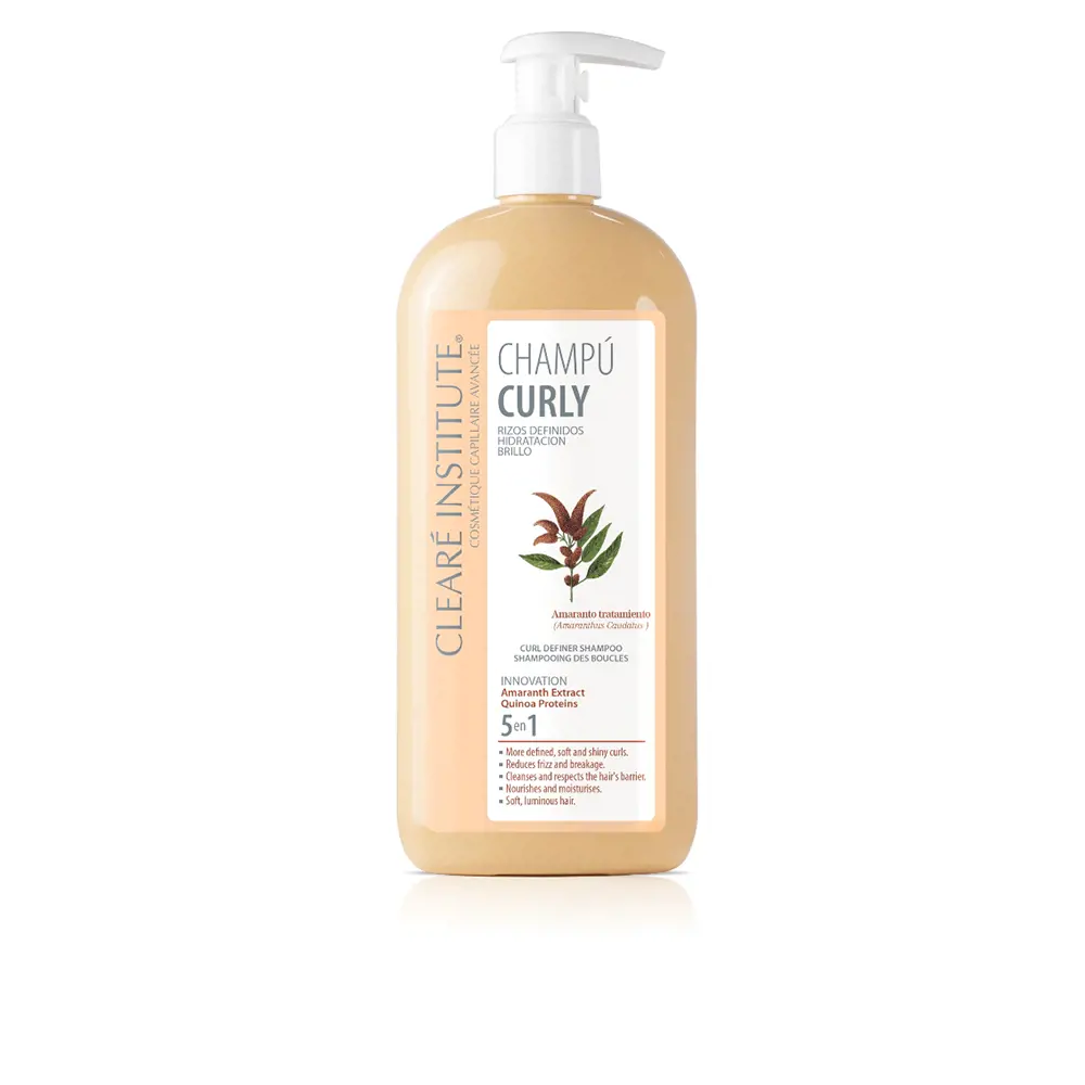 Шампунь Champú curly rizos definidos hidratación brillo Clearé Institute, 400 мл.
Шампунь Champú curly rizos definidos hidratación brillo Clearé Institute, 400 мл.