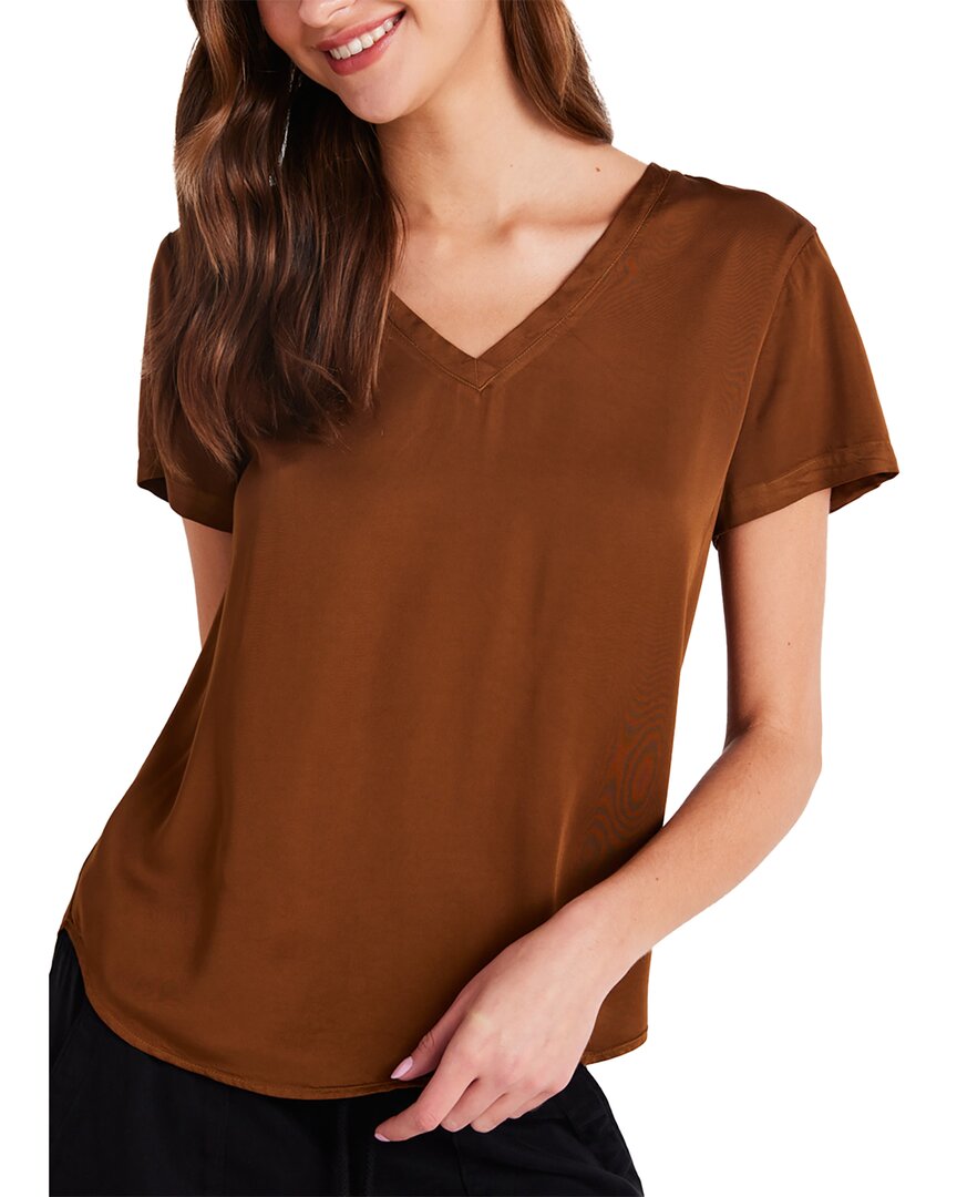 Футболка Bella Dahl с V-образным вырезом, желтый
Футболка Bella Dahl с V-образным вырезом, желтый