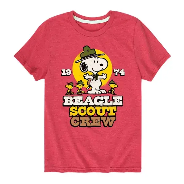 Футболка с принтом для мальчиков 8-20 лет "Beagle Scout Crew" в стиле Peanuts Licensed Character, красный
Футболка с принтом для мальчиков 8-20 лет "Beagle Scout Crew" в стиле Peanuts Licensed Character, красный