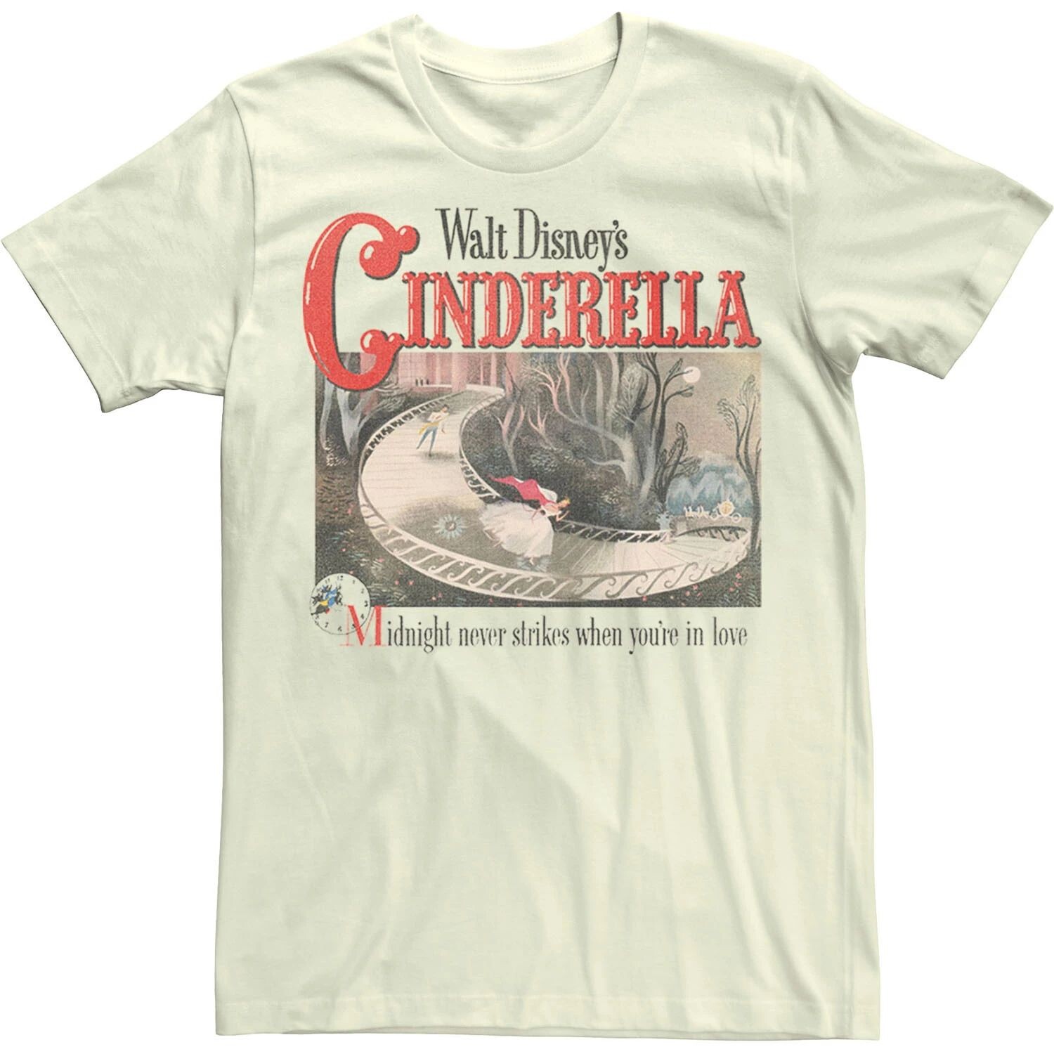 Мужская классическая футболка с плакатом к 70-летию Золушки Disney Licensed Character
Мужская классическая футболка с плакатом к 70-летию Золушки Disney Licensed Character