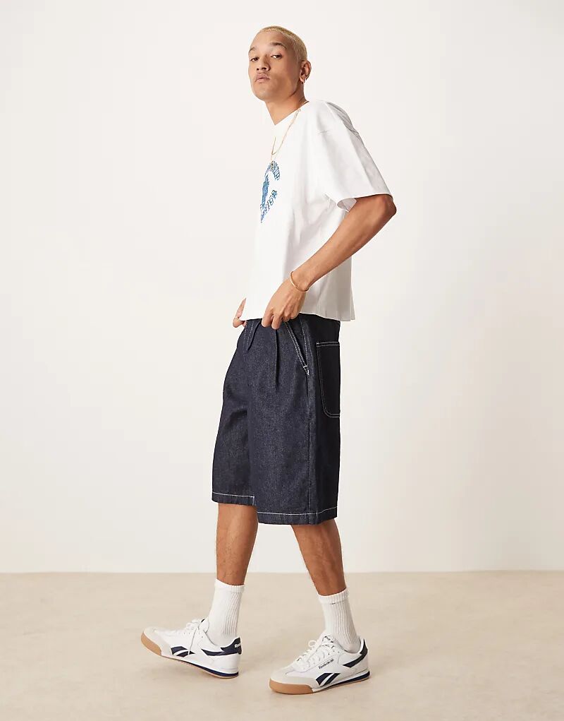 Длинные джинсовые шорты ASOS DESIGN с двойной складкой, необработанного тона
Длинные джинсовые шорты ASOS DESIGN с двойной складкой, необработанного тона