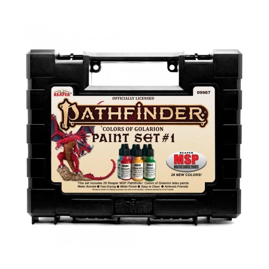 Цвета Голариона — набор красок №1, Master Series Paints - Pathfinder Colors
Цвета Голариона — набор красок №1, Master Series Paints - Pathfinder Colors