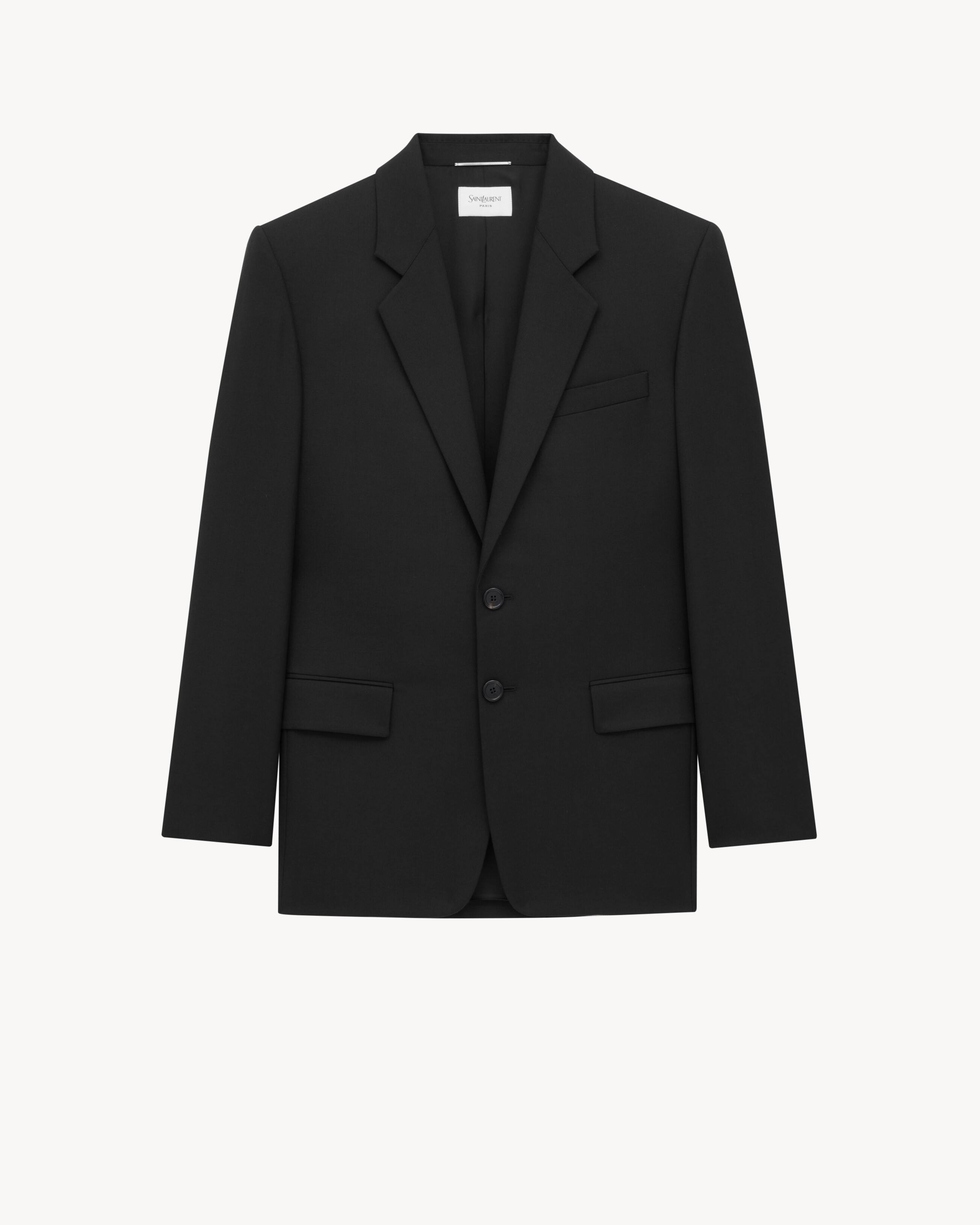Жакет из габардина Saint Laurent, черный
Жакет из габардина Saint Laurent, черный