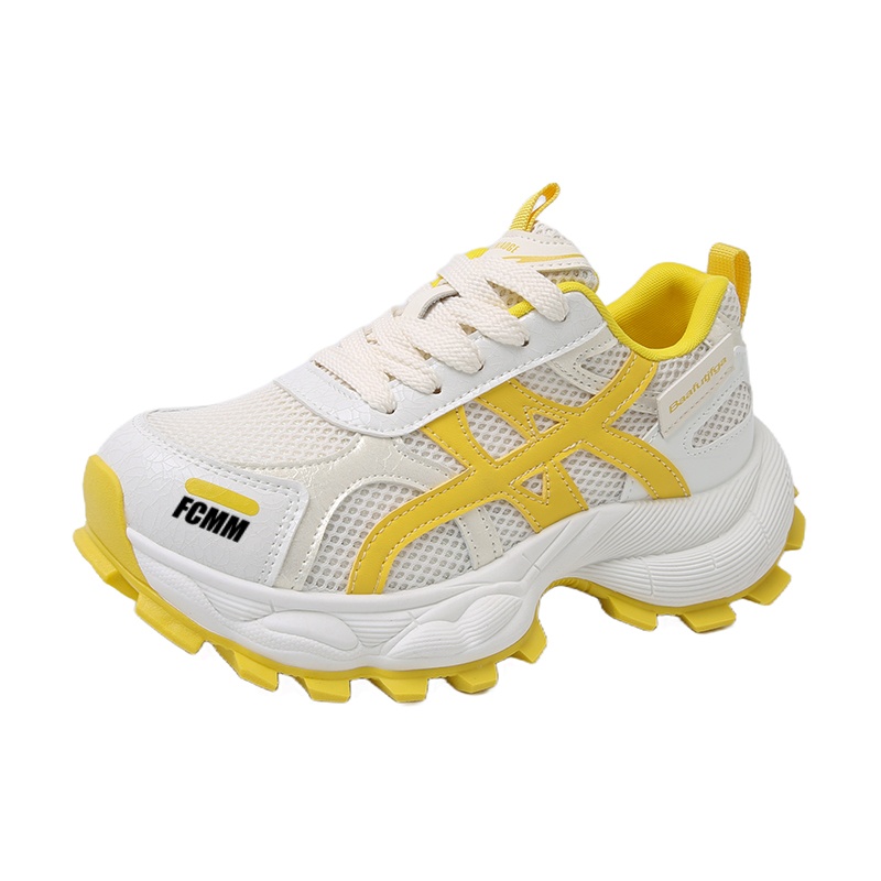 Противоскользящая и дышащая повседневная обувь для детей FCMM, желтый
Противоскользящая и дышащая повседневная обувь для детей FCMM, желтый