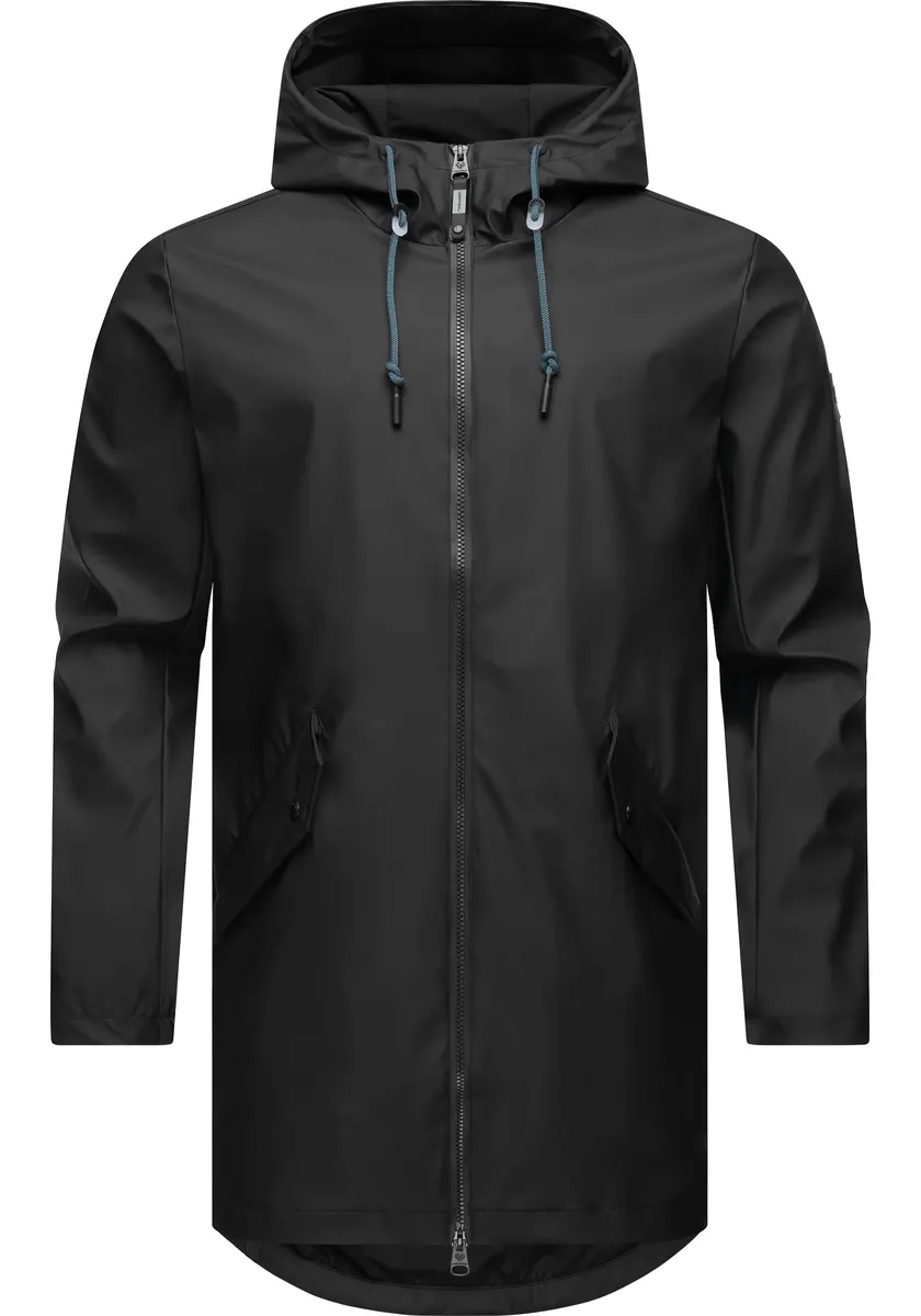 Плащ Ragwear "Sanwoy", длинный, непромокаемый мужской дождевик с капюшоном, черный
Плащ Ragwear "Sanwoy", длинный, непромокаемый мужской дождевик с капюшоном, черный