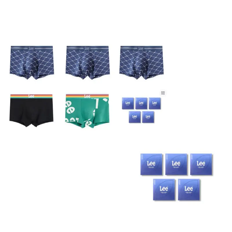 Lee Подарочный набор мужского белья 5 пар
Lee Подарочный набор мужского белья 5 пар