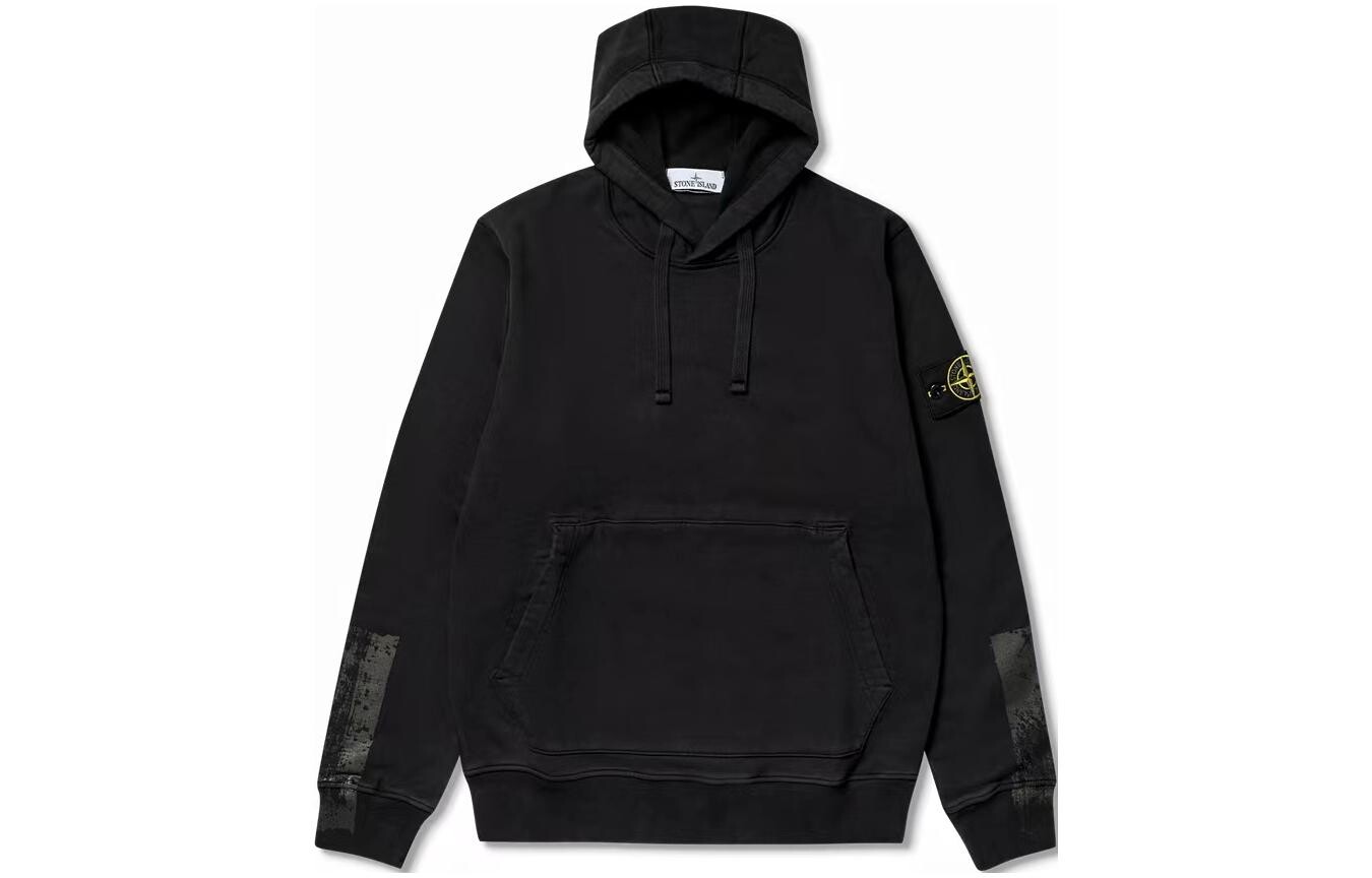 Толстовка мужская Stone Island Printed, черный 
Толстовка мужская Stone Island Printed, черный