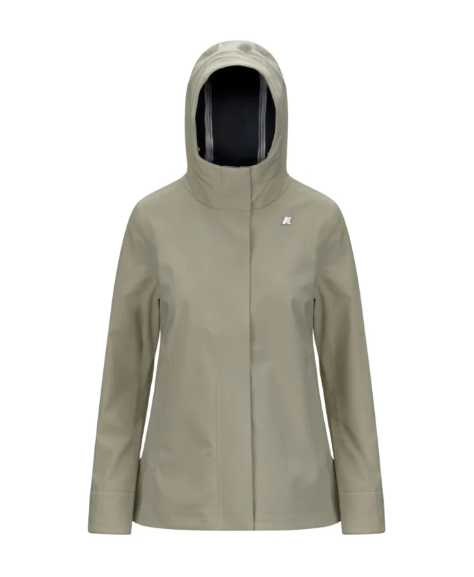 Зеленая водонепроницаемая ветрозащитная куртка K-Way, зеленый
Зеленая водонепроницаемая ветрозащитная куртка K-Way, зеленый