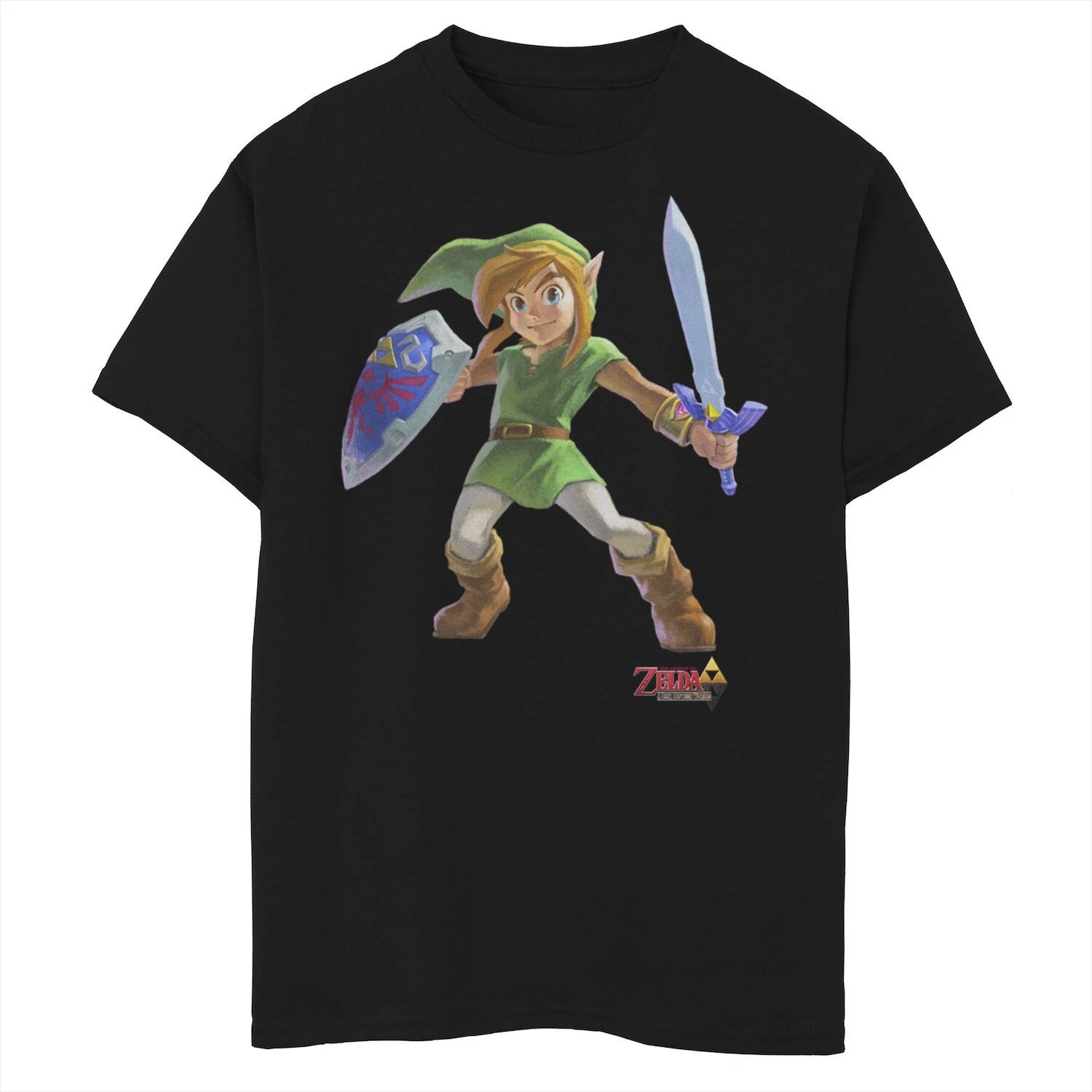 Футболка с рисунком Nintendo Zelda «Связь между мирами» для мальчиков 8–20 лет Licensed Character, черный
Футболка с рисунком Nintendo Zelda «Связь между мирами» для мальчиков 8–20 лет Licensed Character, черный