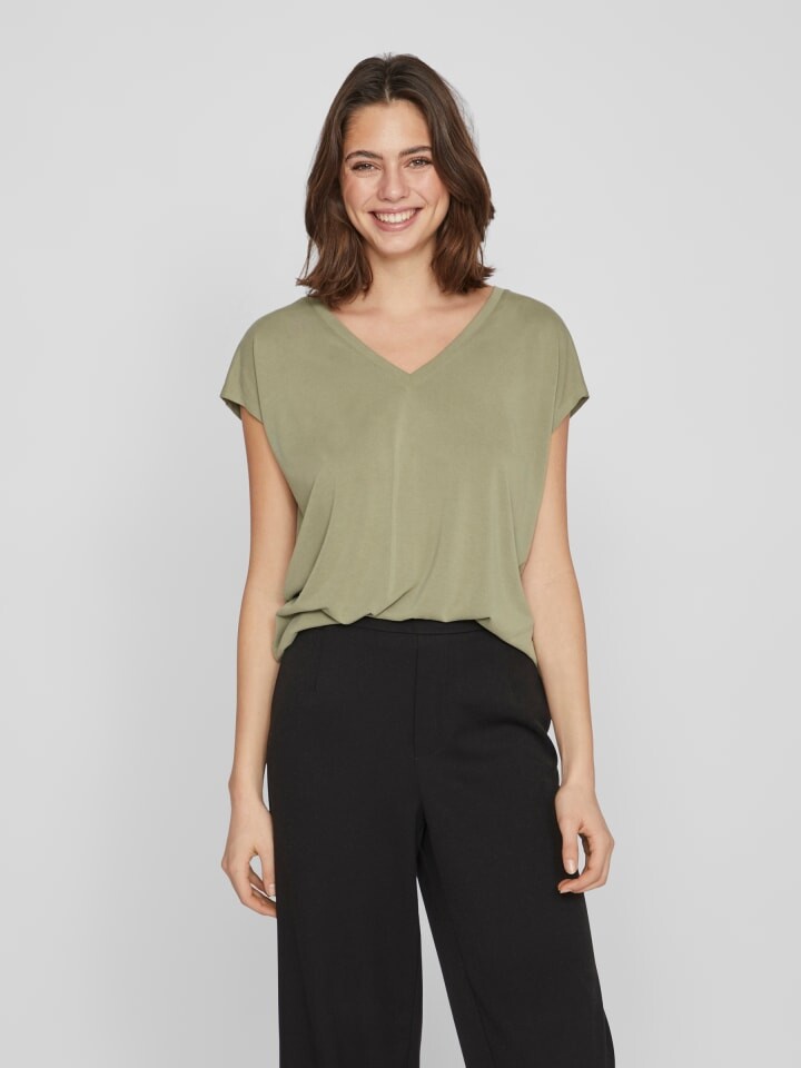 Футболка Vila Basic V Neck Oberteil VIMODALA, зеленый
Футболка Vila Basic V Neck Oberteil VIMODALA, зеленый