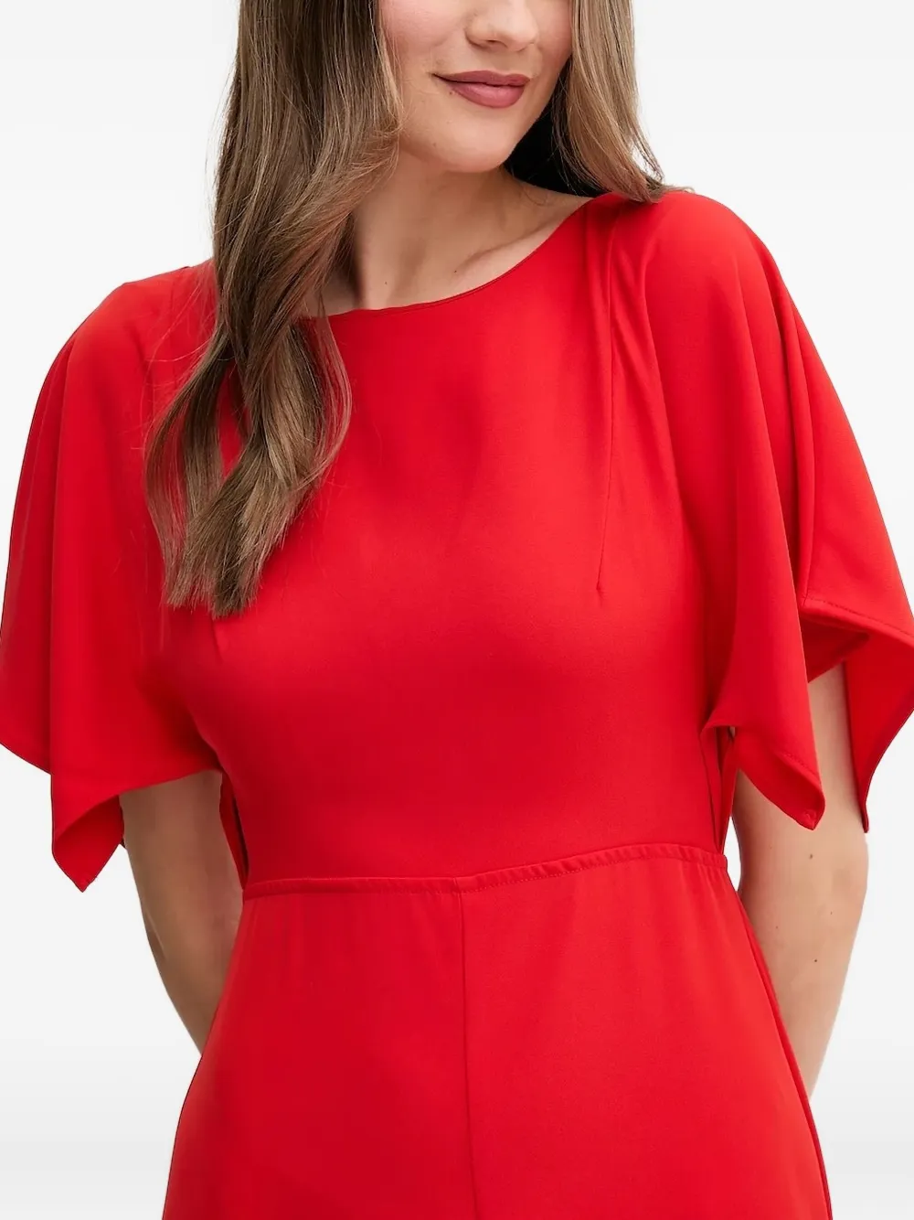 Платье миди с расклешенными рукавами Sandro Ferrone, красный
Платье миди с расклешенными рукавами Sandro Ferrone, красный