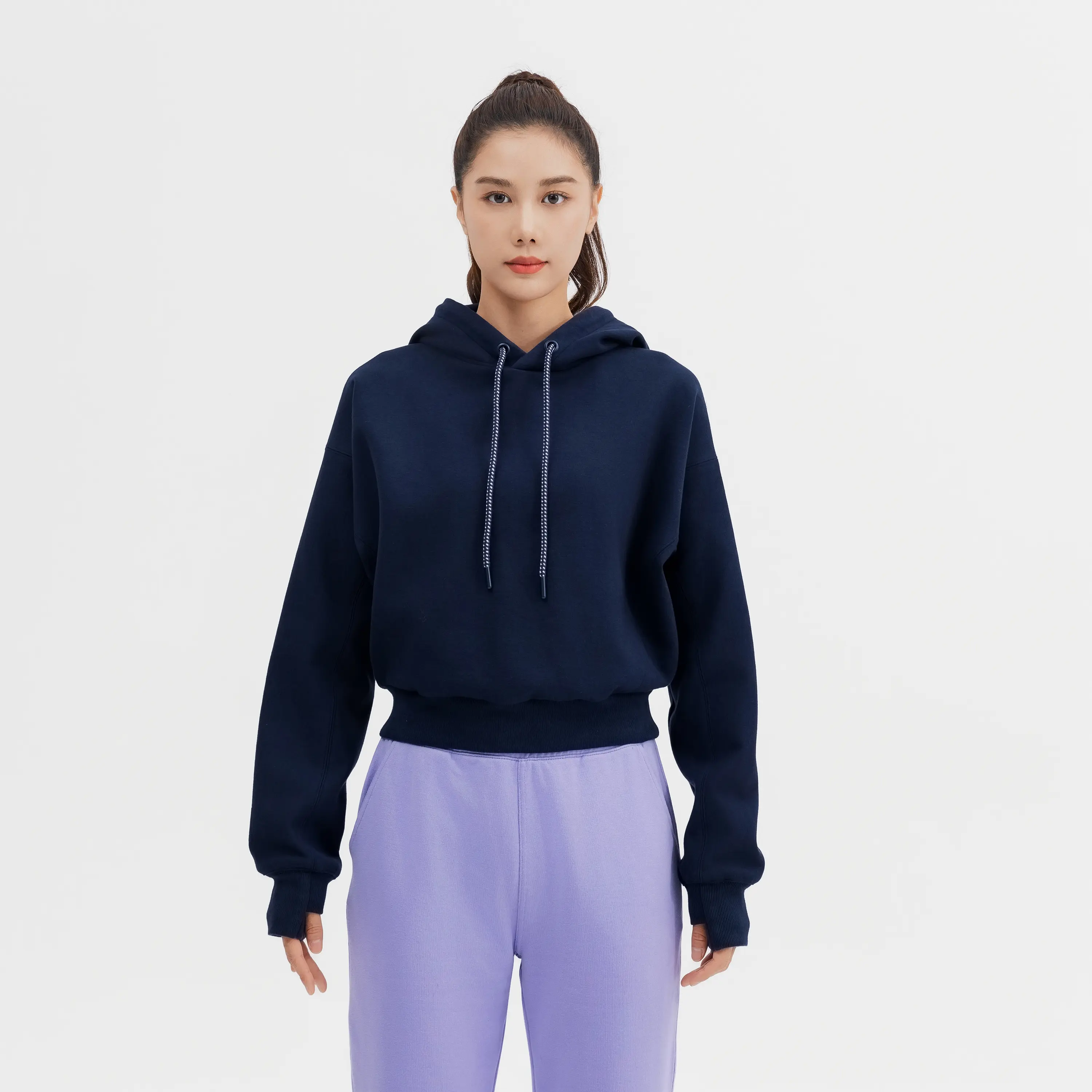 Женская короткая худи Domyos - тёмно-синяя
Женская короткая худи Domyos - тёмно-синяя