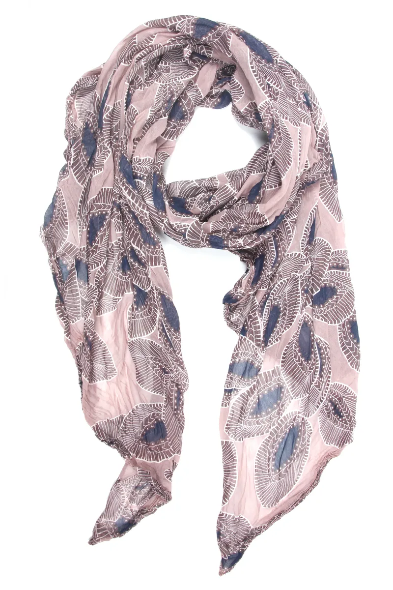 COLLEZIONE ALESSANDRO модный шарф "Бабье лето", в модном виде листьев, розовый
COLLEZIONE ALESSANDRO модный шарф "Бабье лето", в модном виде листьев, розовый