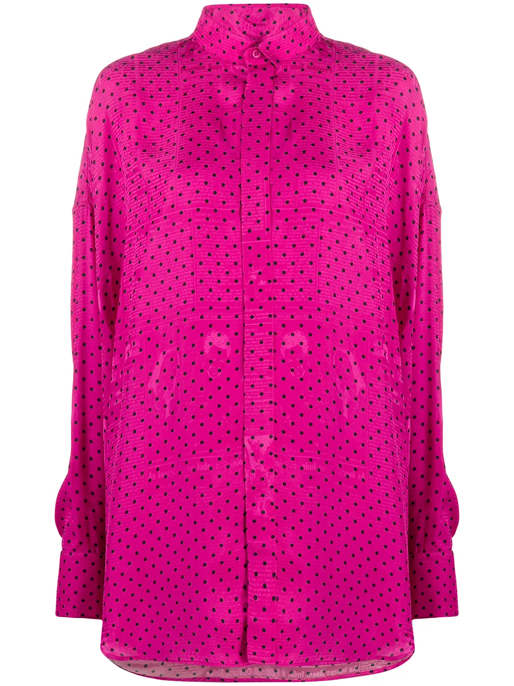 Рубашка в горох с шарфом BALENCIAGA, розовый
Рубашка в горох с шарфом BALENCIAGA, розовый