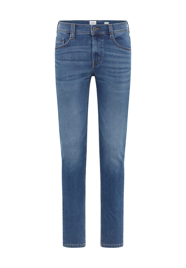 Джинсы Mustang Oregon облегающий крой, потертый вид, синий
Джинсы Mustang Oregon облегающий крой, потертый вид, синий