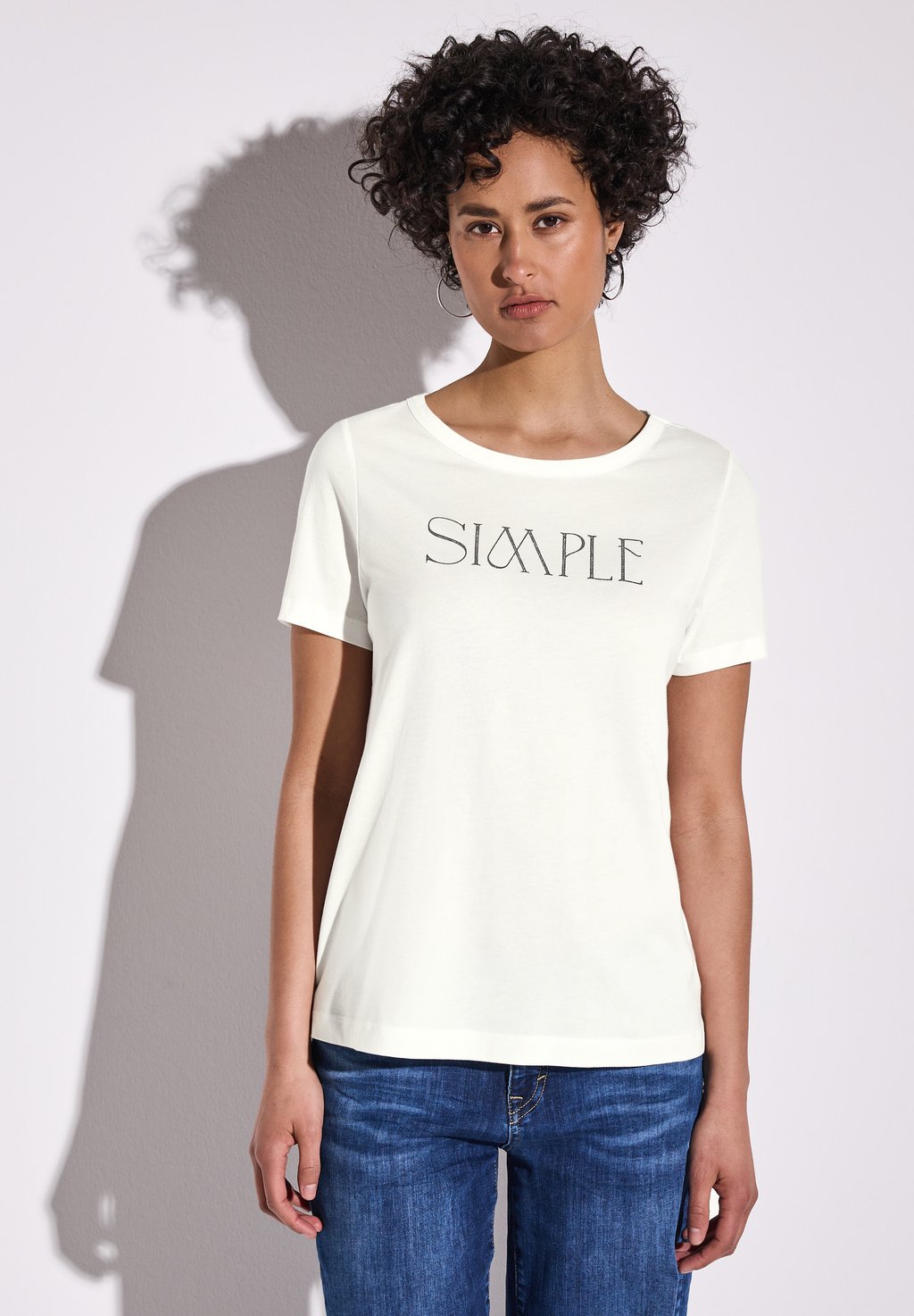 Футболка с принтом Street One, слоновая кость
Футболка с принтом Street One, слоновая кость