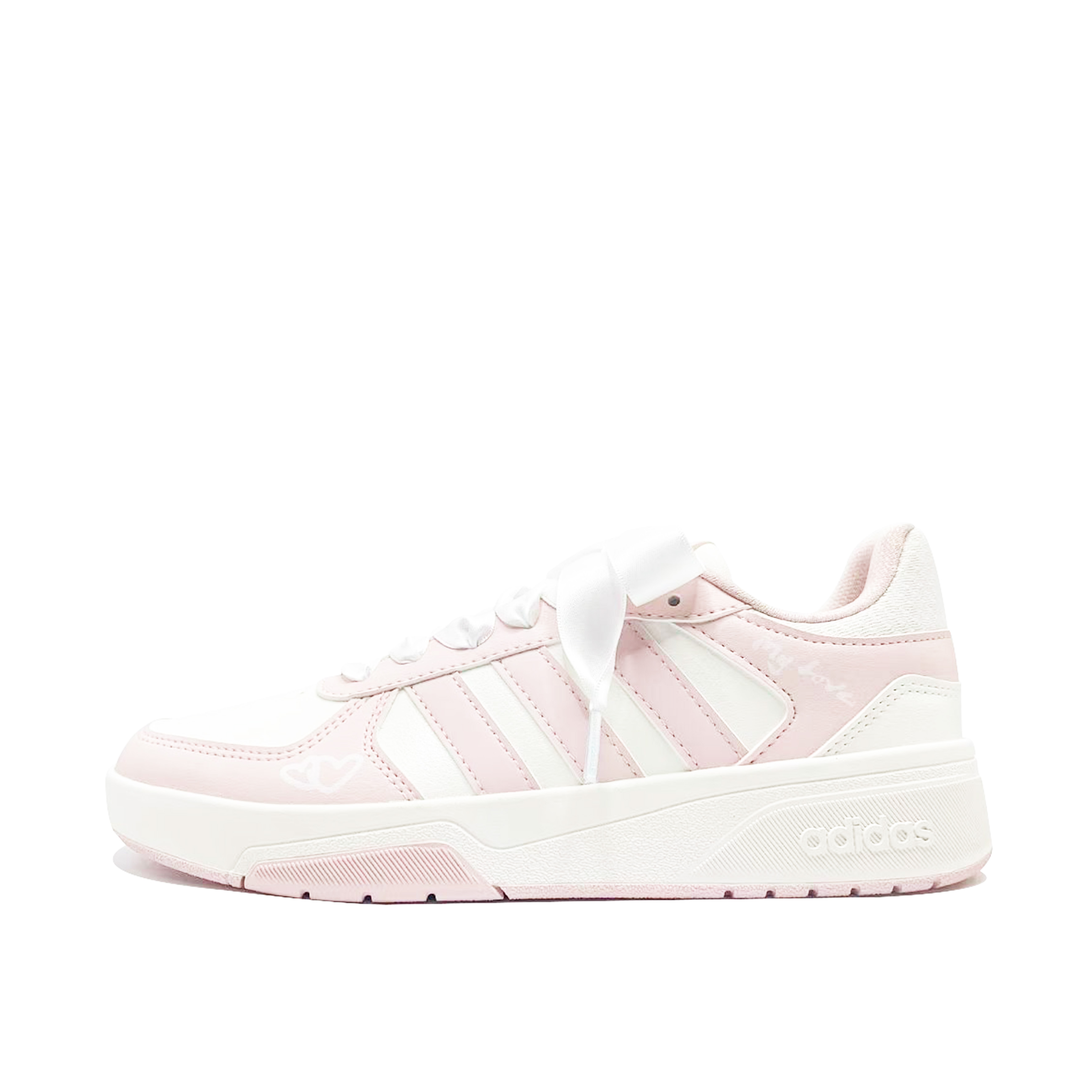 Adidas Courtbeat Submissive Wrapping, износостойкие и нескользящие низкие кроссовки для скейтбординга унисекс Pink White
Adidas Courtbeat Submissive Wrapping, износостойкие и нескользящие низкие кроссовки для скейтбординга унисекс Pink White