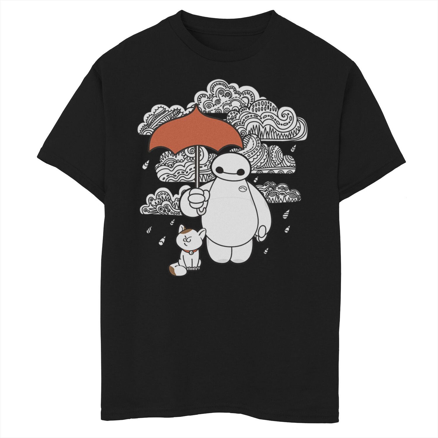 Футболка Disney's Big Hero 6 для мальчиков 8–20 лет Baymax с рисунком дождевых облаков и портретом Disney, черный
Футболка Disney's Big Hero 6 для мальчиков 8–20 лет Baymax с рисунком дождевых облаков и портретом Disney, черный