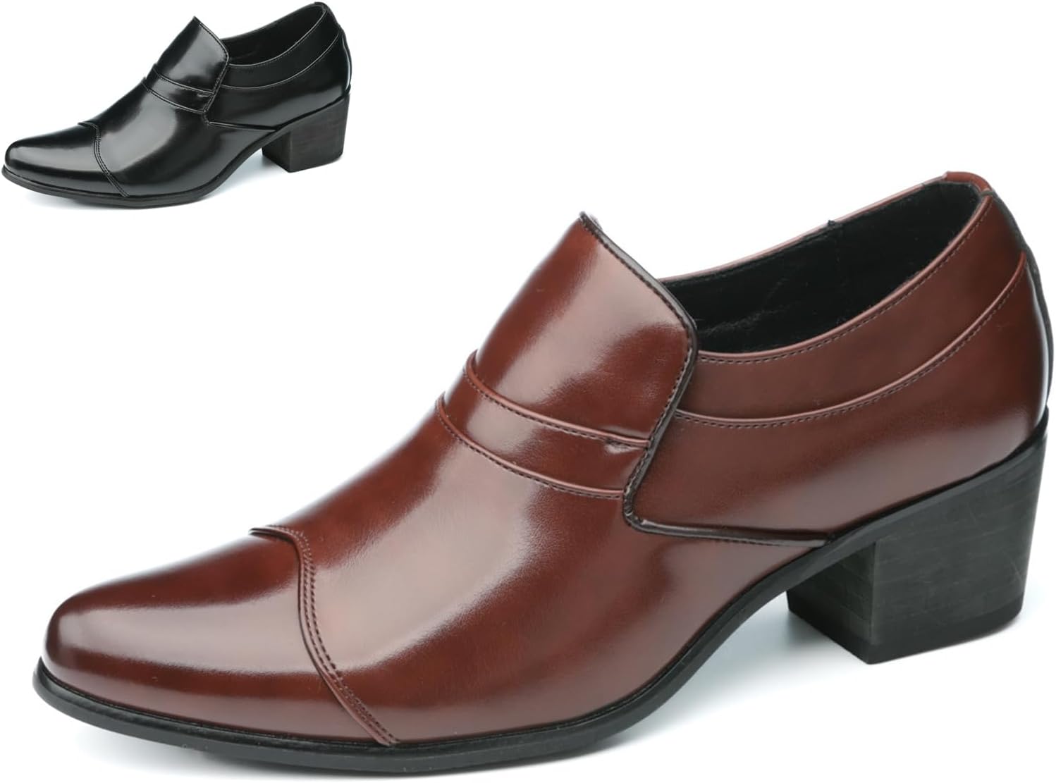 Мужские кожаные лоферы OXNEUHG с грубой подошвой, на каблуке, без шнуровки, коричневый
Мужские кожаные лоферы OXNEUHG с грубой подошвой, на каблуке, без шнуровки, коричневый