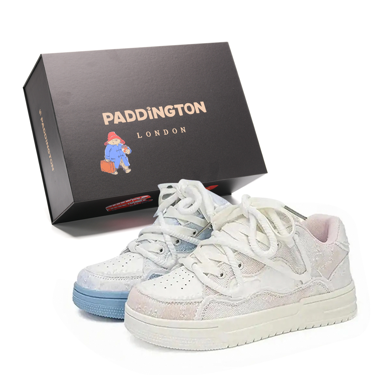 Paddington Bears Износостойкие и легкие низкие скейтерские кроссовки унисекс розовый синий непарные, цвет Pink Blue Mismatched
Paddington Bears Износостойкие и легкие низкие скейтерские кроссовки унисекс розовый синий непарные, цвет Pink Blue Mismatched