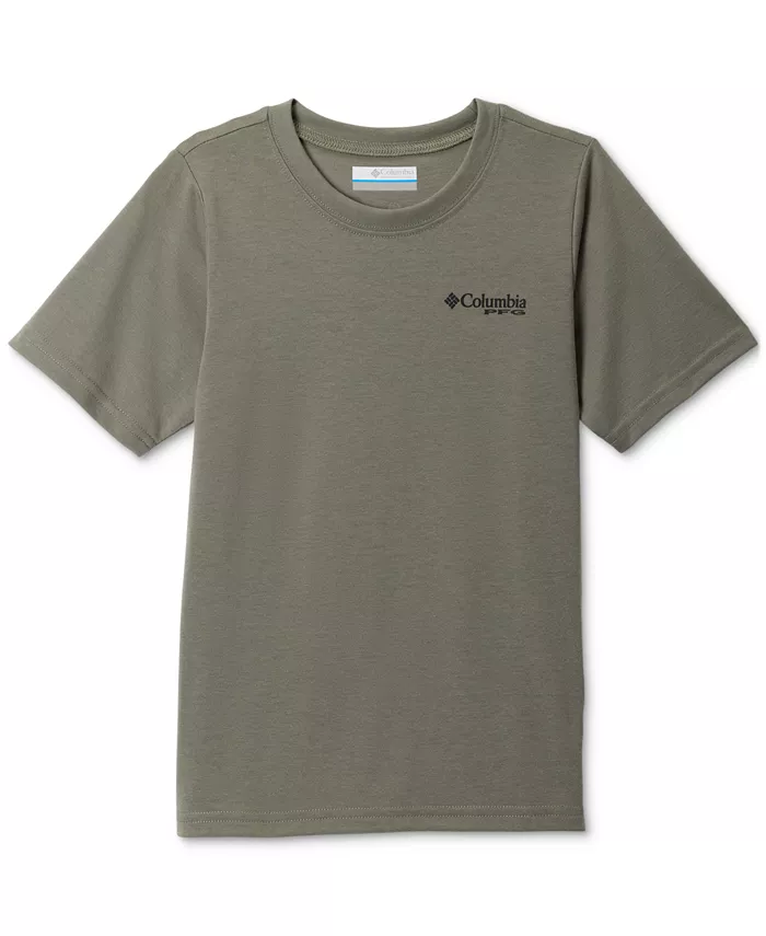 Футболка с принтом PFG для мальчиков-подростков с коротким рукавом Columbia, зеленый
Футболка с принтом PFG для мальчиков-подростков с коротким рукавом Columbia, зеленый
